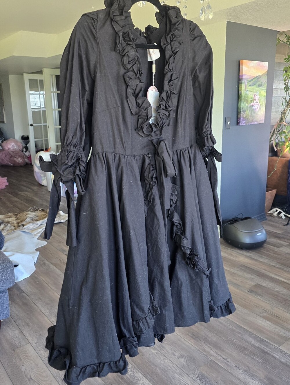 Selkie Black Caviar Dress Xl - Picture 9 of 10